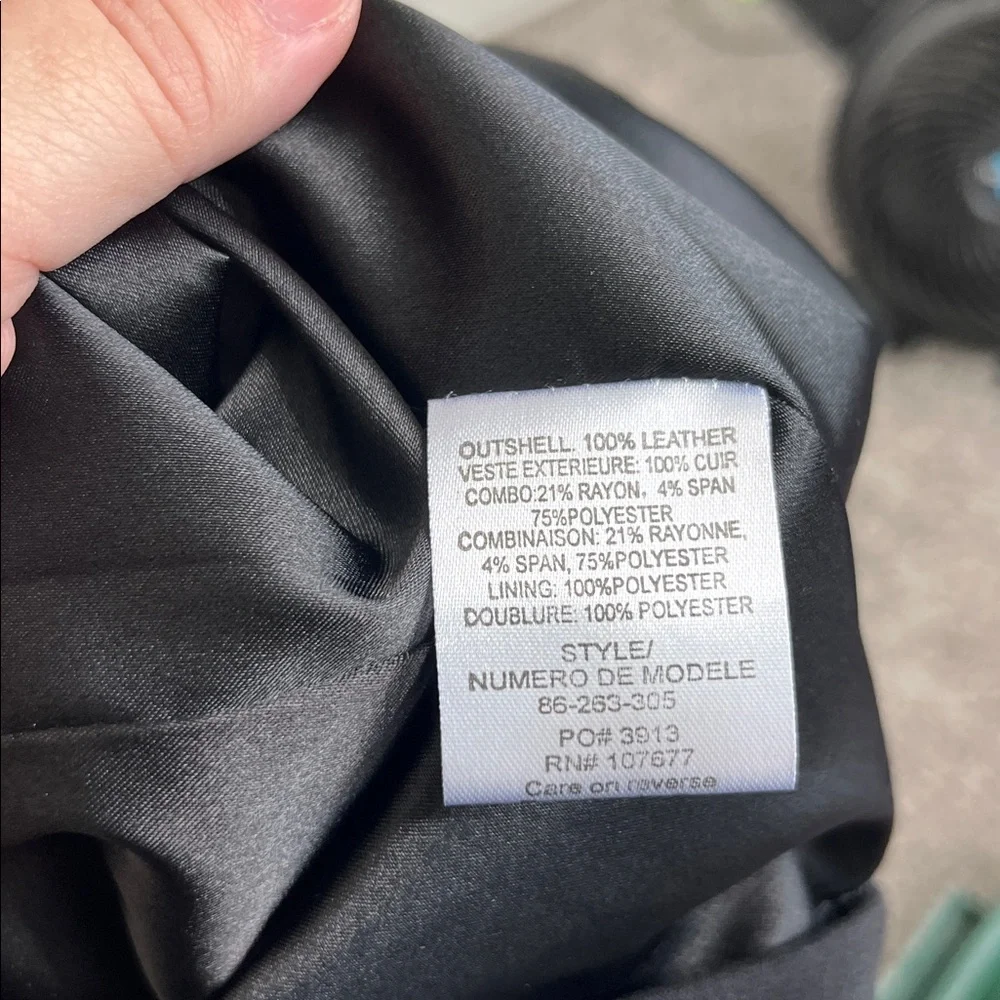 Alice + Olivia Leather Collar Shift Mini Dress Mixed Media A Line - Picture 8 of 9